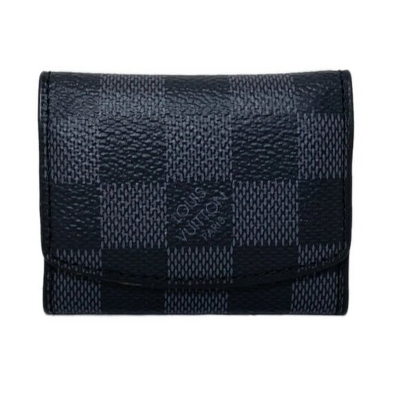 LOUIS VUITTON Black Gray Unconfirmed Accessory Case bran158-102825 - Picture 1 of 5